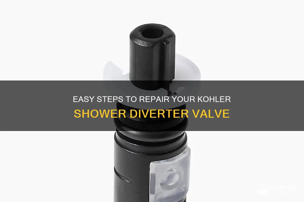 how to fix a kohler shower diverter