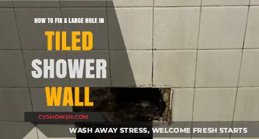 Repairing Large Shower Wall Tile Holes: A Step-by-Step DIY Guide
