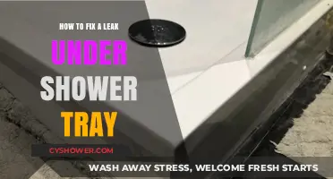 Quick Guide to Fixing a Leak Under Your Shower Tray