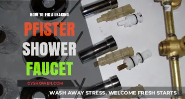 Quick Guide to Repairing a Leaky Pfister Shower Faucet