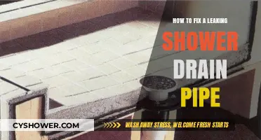 Quick DIY Guide to Repairing a Leaking Shower Drain Pipe