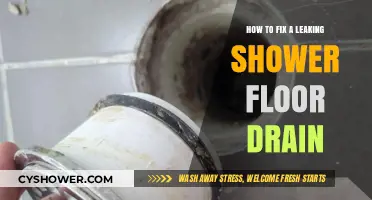 Quick Fixes for a Leaking Shower Floor Drain: DIY Guide