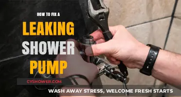 Quick Guide to Repairing a Leaking Shower Pump Easily