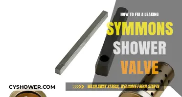 Quick Guide to Repairing a Leaking Symmons Shower Valve