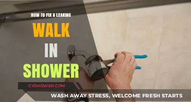 Quick Fixes for a Leaking Walk-In Shower: DIY Repair Guide