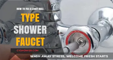 Quick DIY Guide: Repairing a Leaky Ball-Type Shower Faucet Easily