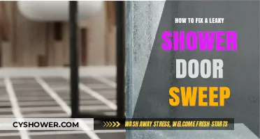 Quick DIY Guide: Repairing a Leaky Shower Door Sweep Easily