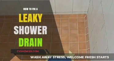 Quick DIY Guide to Fixing a Leaky Shower Drain Easily