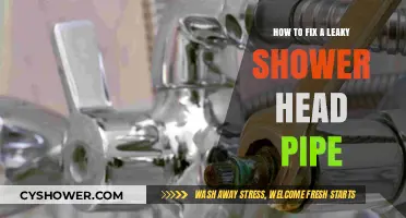 Quick DIY Guide: Fixing a Leaky Shower Head Pipe Easily