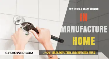 Quick Fixes for Leaky Showers in Manufactured Homes: DIY Guide