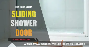 Quick Fixes for a Leaky Sliding Shower Door: DIY Guide