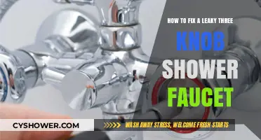 Easy DIY Guide to Repairing a Leaky Three-Knob Shower Faucet
