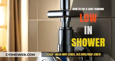 Fixing a Low-Hanging Shower Light: Safe and Simple DIY Steps