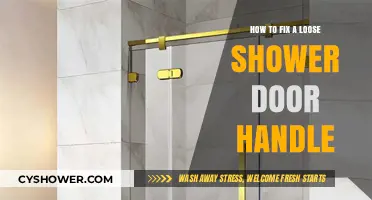 Quick Fix for a Wobbly Shower Door Handle: DIY Repair Guide