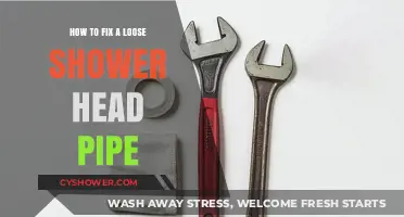 Quick Fix for a Wobbly Shower Head Pipe: DIY Repair Guide