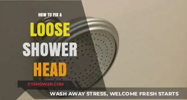 Quick Fix for a Wobbly Shower Head: DIY Repair Guide