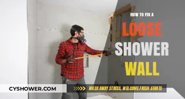 Quick DIY Guide: Repairing a Loose Shower Wall Easily