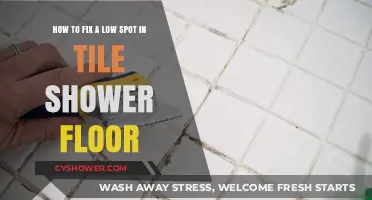 Fixing Low Spots in Tile Shower Floors: A Step-by-Step Guide