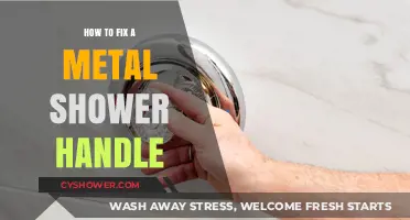 Easy DIY Guide to Repairing Your Metal Shower Handle