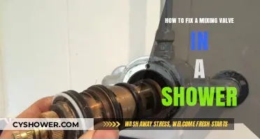 Easy Steps to Repair Your Shower's Mixing Valve Quickly