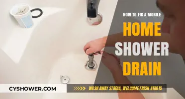 Quick Fixes for Mobile Home Shower Drain Clogs and Repairs