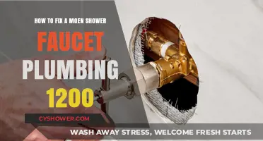 Easy DIY Guide to Repairing Your Moen Shower Faucet Plumbing 1200
