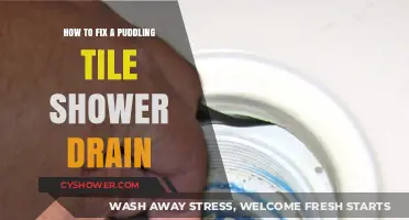Fixing a Puddling Tile Shower Drain: Step-by-Step Repair Guide