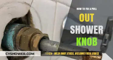 Easy DIY Guide: Repairing Your Pull-Out Shower Knob Quickly