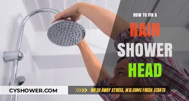 Easy DIY Guide to Repairing Your Rain Shower Head Quickly