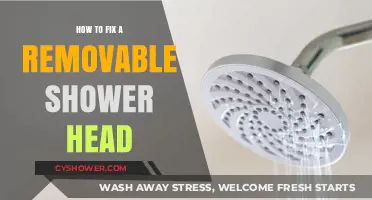 Quick Fixes for a Removable Shower Head: DIY Repair Guide