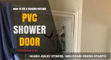 Fix Sagging PVC Shower Doors: Easy DIY Repair Guide