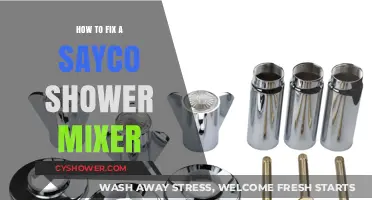 Easy DIY Guide to Repairing Your Sayco Shower Mixer