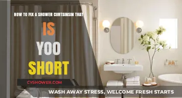 Quick Fixes for a Too-Short Shower Curtain: Easy DIY Solutions