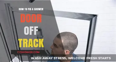 Quick Shower Door Repair: Fix Off-Track Sliding Doors Easily