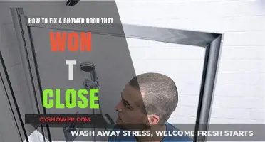 Quick Fixes for a Shower Door That Won't Close Properly