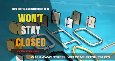 Quick Fixes for a Shower Door That Won’t Stay Closed