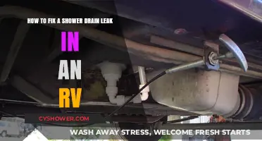 Fixing RV Shower Drain Leaks: A Step-by-Step DIY Guide