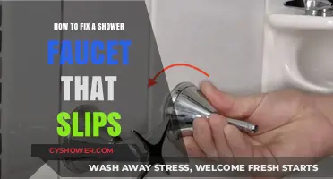 Fixing a Slipping Shower Faucet: A Step-by-Step Repair Guide