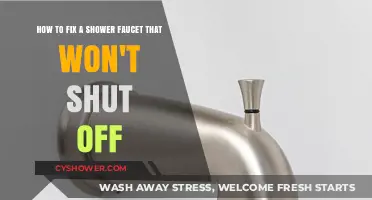 Quick Fix: Stopping a Shower Faucet That Won't Shut Off