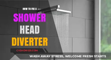 Easy Steps to Repair Your Shower Head Diverter Quickly
