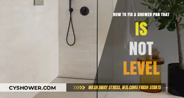 Leveling Your Shower Pan: A Step-by-Step Repair Guide