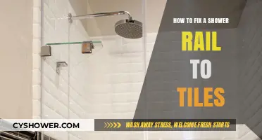 Securely Mounting Your Shower Rail on Tiled Walls: A Step-by-Step Guide