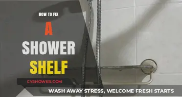 Easy DIY Guide: Repairing and Restoring Your Shower Shelf Quickly