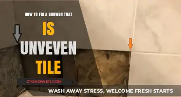 Fix Uneven Shower Tile: Step-by-Step Repair Guide for a Smooth Finish