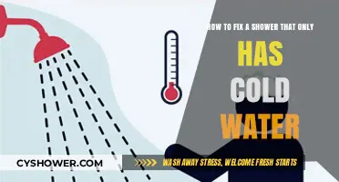 Quick Fixes for a Shower Stuck on Cold Water