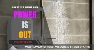 Shower Solutions: Fixing Your Shower During a Power Outage