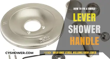 Easy DIY Guide: Repairing Your Single Lever Shower Handle Quickly