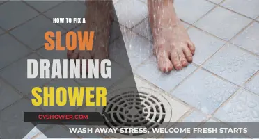 Quick Fixes for a Slow Draining Shower: Unclog and Restore Flow