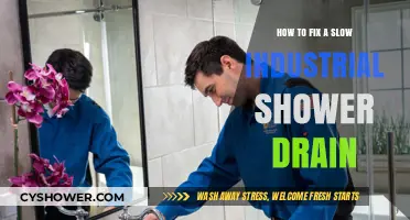 Quick Fixes for Slow Industrial Shower Drains: A Step-by-Step Guide