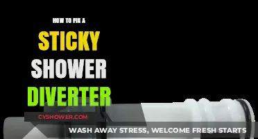 Fixing a Sticky Shower Diverter: Quick DIY Repair Guide
